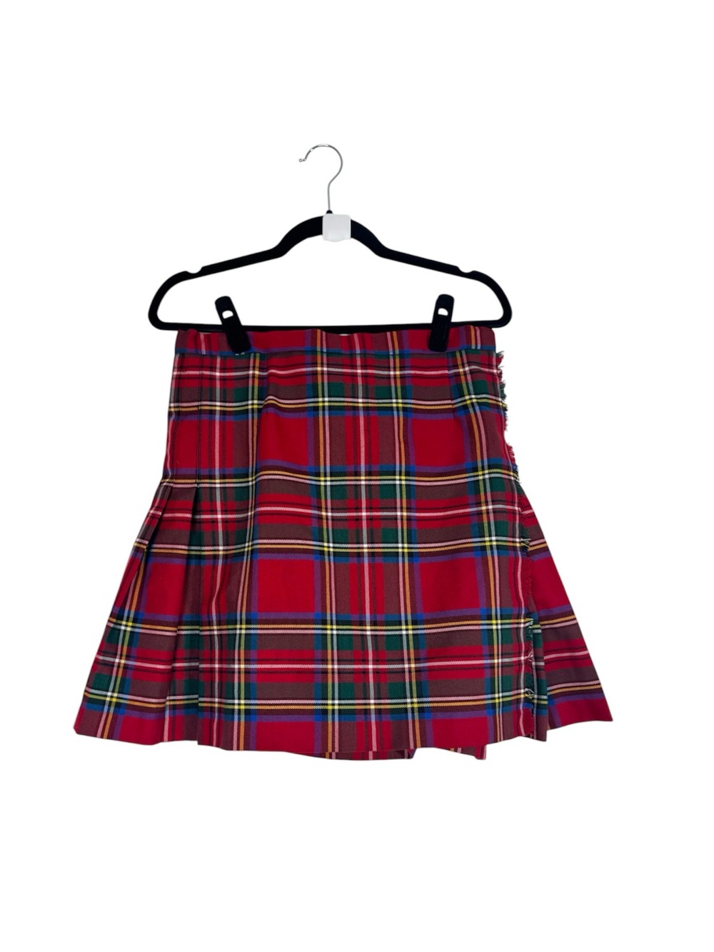 The KILT Skirt Plaid Wrap Mini Grunge Rocker